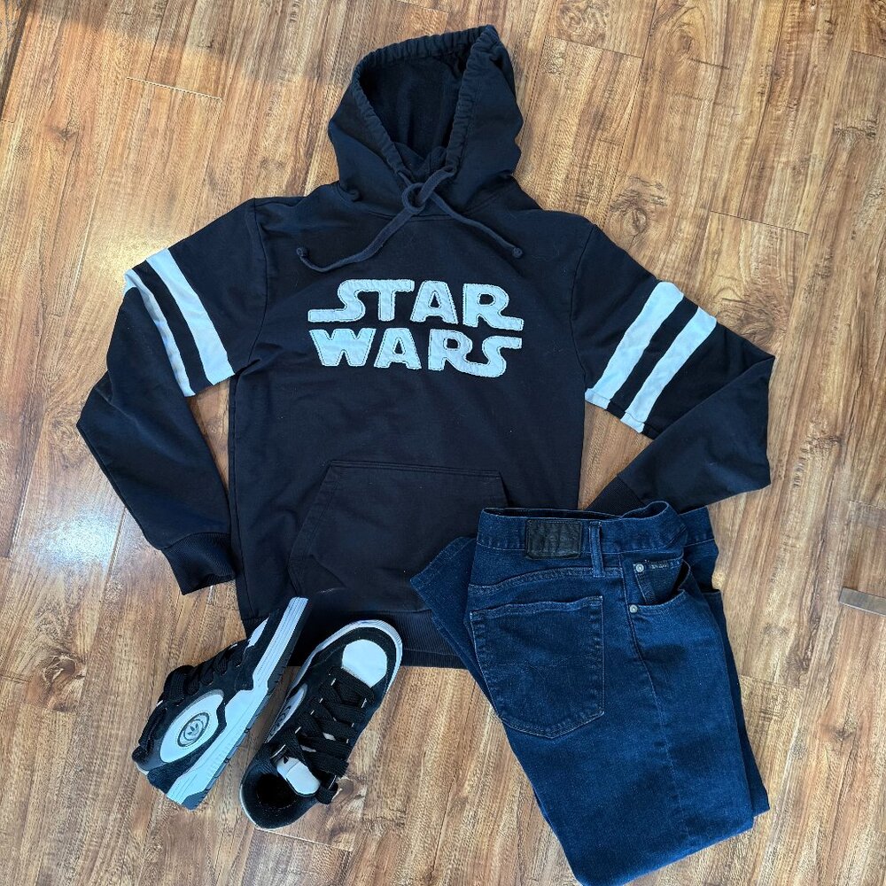 Star Wars  black and white original hoodie